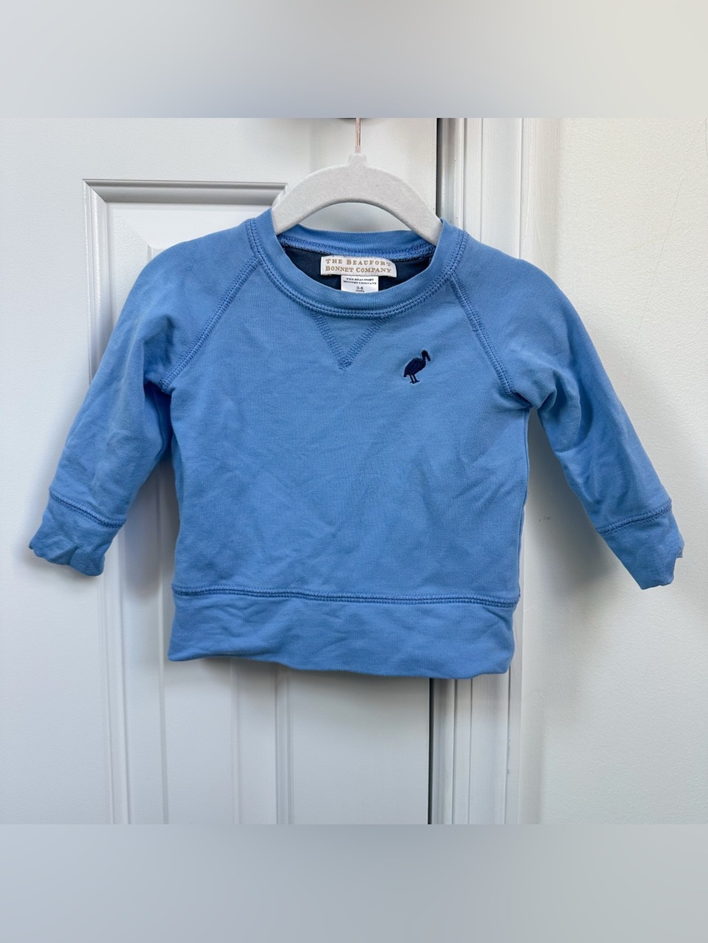 The Beaufort Bonnet Company Cassidy comfy crew neck Sweatshirt 0-6m